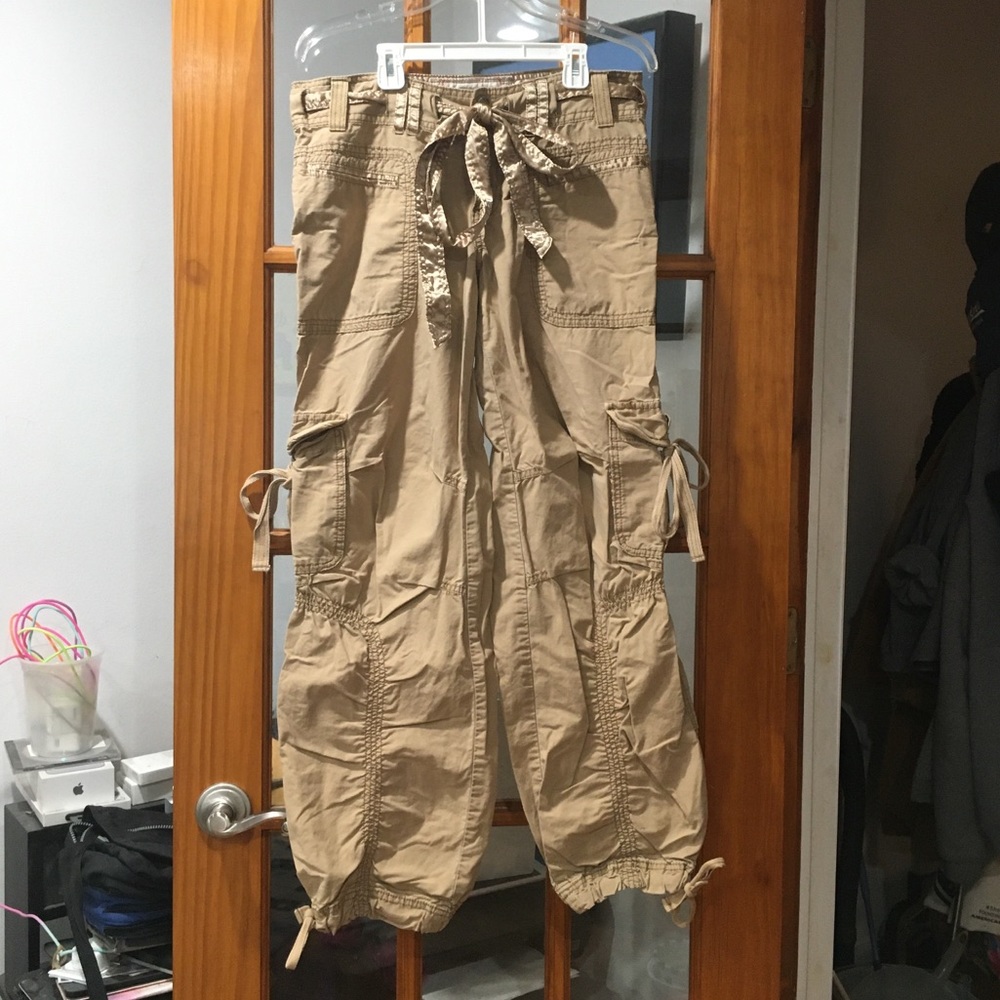 Vintage Beige Abercrombie Cargo Pants